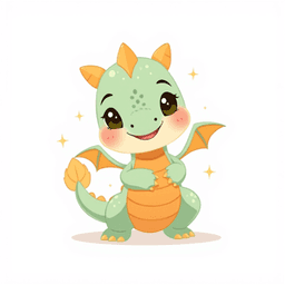 Ember, the Tumtale dragon